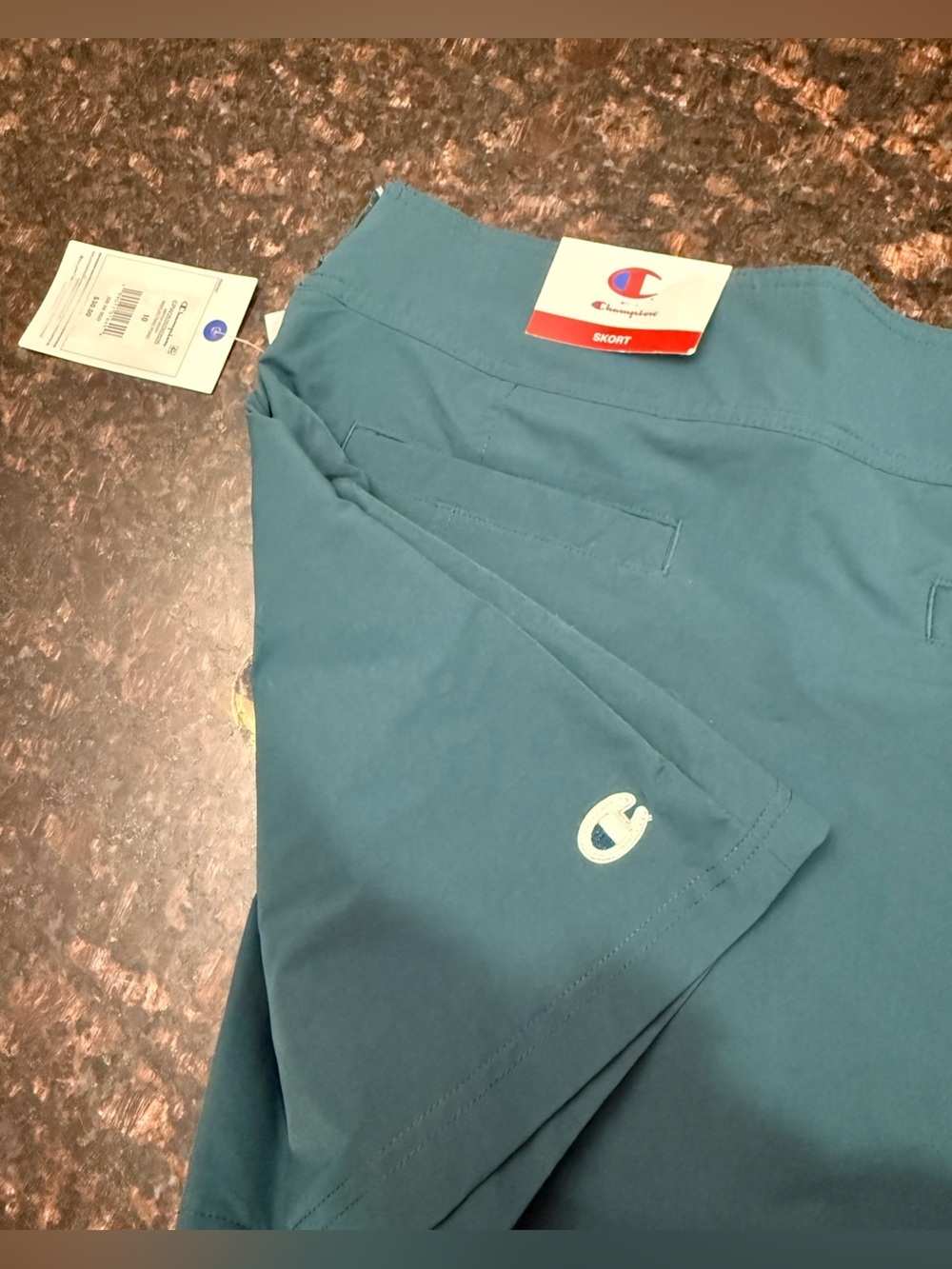 Champion teal colored skort - NWT - Picture 4 of 9